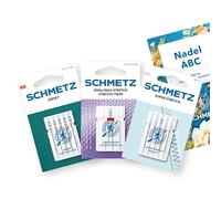 SCHMETZ | 11 Sewing Machine Needles | Jersey Set | Jersey/Super Stretch/Stretch Twin | Assorted | Includes 1 Needle-ABC