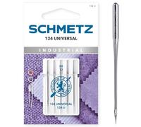 SCHMETZ Sewing Machine Needles | 5 pcs. 134 Universal Needles | System 134 U | Needle Size 80/12 | with 2 mm Round Shank for high-Speed Machines with Needle System 134, 134R, DPx5, 135X5 or SY 1955