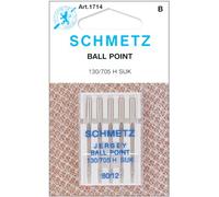 SCHMETZ 1714C Ball Point Jersey Machine Needles, Size 80/12, 5-Pack