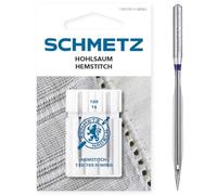 SCHMETZ | 2 Sewing Machine Needles | Hemstitch | 130/705 H-Wing | Size 100/16 | Suitable for Decorative Hemstitching | Suitable for All Common Household Sewing Machines with Zigzag Function