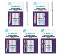 Euro-Notions Quick Self-Threading Machine Needles, Multi-Colour, 0.25 x 5.84 x 9.39 cm