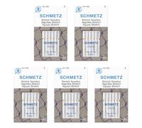SCHMETZ 25 Stretch Sewing Machine Needles 130/705H H-S Size 75/11