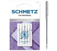 SCHMETZ Sewing Machine Needles | 5 pcs. 134 Universal Needles | System 134 U | Needle Size 80/12 | with 2 mm Round Shank for high-Speed Machines with Needle System 134, 134R, DPx5, 135X5 or SY 1955