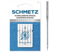 SCHMETZ | 5 Sewing Machine Needles | Special High Speed | HLX5 | Size 100/16 | Suitable for All Common Household Sewing Machines