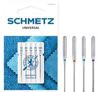 SCHMETZ Domestic Sewing Machine Needles | 5 Universal Needles 130/705 H Needle Size 70/10-100/16 | Suitable for a Wide Range of Fabrics | for on All Conventional Household Sewing Machines