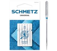 Schmetz 5 Universal Needles, 75/11, 130/705 H, Compatible with Any Standard Household Sewing Machine, Assorted Storage Box