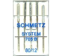 Schmetz 705B Bernina Needle Sz 12/80 5 Pk