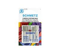Schmetz 9 Needle Pack for Costumes, Cosplay, Cottons, Knits, Stretch & Jeans