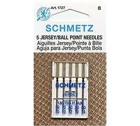 Euro-Notions Schmetz Ball Point Jersey Machine Needles-Sizes 10/70 (2), 12/80 (2) & 14/90 (1), Multicolor, 70/10-90/14