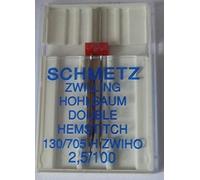 SCHMETZ Double Wing Sewing Machine Needle Size 100/2.5