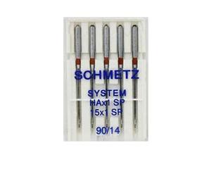 Schmetz HAX1SP 15X1SP Special Super Stretch Serger Needles - 5 Pack (Size 90/14)