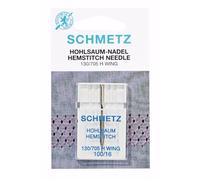 Schmetz Hemstitch Sewing Machine Needles - 100 (16) Wing, Decorative Embroidery & Broderie Anglaise - Ideal for Linen & Loosely Woven Fabrics - 1 Piece