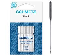 SCHMETZ HLX5 High-Speed Professional Quilting Needles - Carded - Size 100/16