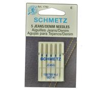 Schmetz Jeans (Denim) Household Sewing Machine Needles, Size: 90/14