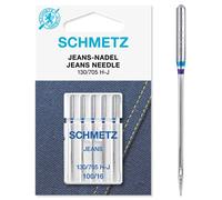 Schmetz Jeans Machine Needles - Full Range of Sizes Available! (100/16)