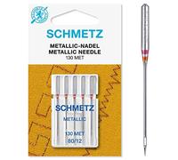 SCHMETZ Metallic Machine Needles Size 80/12 5 Piece Card