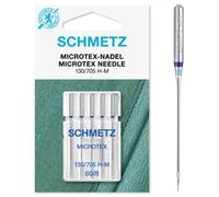 Schmetz Microtex (Sharp) Sewing Machine Needles, Size 60/8