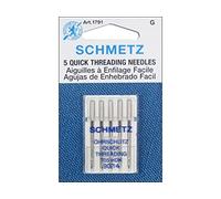 SCHMETZ Quick Threading (705 HDK) Sewing Machine Needles - Carded - Size 90/14