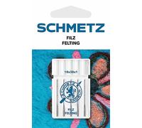Schmetz Sewing Machine Needles - Felting (has Barbs for Decorative Needlefelt Work)