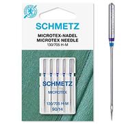 Schmetz Sewing Machine Needles - Microtex, Size: 90/14