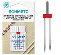 SCHMETZ Sewing Machine Needles - Twin - Size: 4.0/100 (3 Packets For The Price Of 2!)