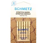 Schmetz Stretch Sewing Machine Needles, Thickness Size 90/14 (Flat Shank, 130/705 H-S)