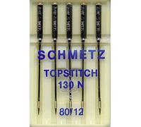 Schmetz Topstitch Sewing Machine Needles Size 80/12 130N Packet of 5