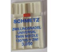SCHMETZ Twin Sewing Machine Needle 3.0/90 - Single Needle