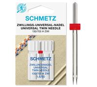 Schmetz Twin Universal Machine Needles - Full Range of Sizes Available! (1.6mm (80/12))