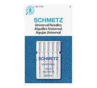 Schmetz Universal (Regular / Standard) Sewing Machine Needles, Size 90/14 (130/705 H, Set of 5)