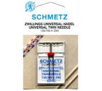 Schmetz Universal TWIN Needle Range (Packs of 1) - Various Sizes (90 4.0mm Gap)