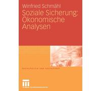 Schmhl - Soziale Sicherung konomische Analysen - New paperback or s - X555z