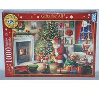 Schmid "Gifts For All 1000 Piece Jigsaw Puzzle Christmas
