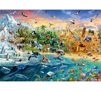 Schmidt Jigsaw Puzzle Animal Kingdom 58324 – Premium Quality – 1000 pieces