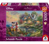 Schmidt 59639 Thomas Kinkade Disney Mickey Mouse Jigsaw Puzzle, 1000 Pieces