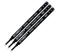 Schmidt 888 Rollerball Refills - 3 Pack - Black
