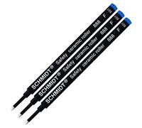 Schmidt 888 Rollerball Refills - Blue - 3 Pack [Office Product]