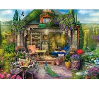 Schmidt A Dream Garden Shed Among the Vineyards by Aimee Stewart 1000 pce jigsaw