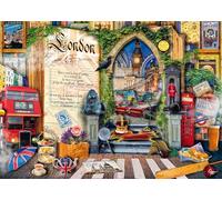 Schmidt | Aimee Stewart: Memories of London (1,000 Pieces) | Jigsaw Puzzle | Ages 14+ | 1+ Players