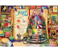 Schmidt Jigsaw Puzzle - Aimee Stewart: Memories of Paris - 1000 Pieces - Ages 14+ - 1+ Players