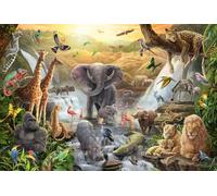 Schmidt | Animals in Africa (60 Pieces) | Children's Jigsaw Puzzle | Ages 5+