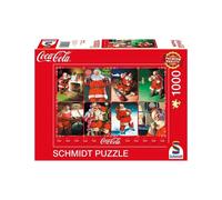 Schmidt Coca Cola Santa Claus Happy Holidays Jigsaw Puzzle - 1000 Pieces