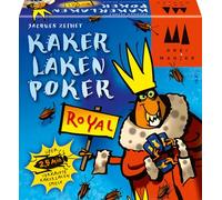 Schmidt | Cockroach Poker Royal Game | Card Game | Ages 8+ | 2-6 Players | 20 Minutes Playing Time