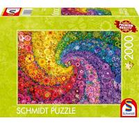 Colourful Swirl of Flowers