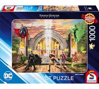 Schmidt | DC: The Hall of Justice (1,000 Pieces) | Jigsaw Puzzle | Ages 14+ | 1+ Players