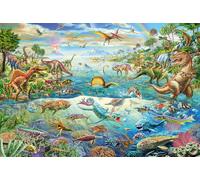Schmidt Discover The Dinosaurs Jigsaw Puzzle, 200 Pieces, Multicolor