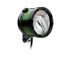 Schmidt Edelux II High Power LED Headlight GREEN ANODISED 140CM CABLE