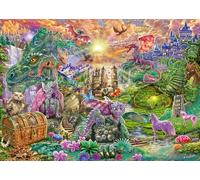 Schmidt | Enchanted Dragon Land (1,000 pieces) | Jigsaw Puzzle | Ages 12+