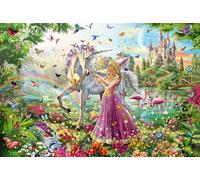 Schmidt Fairy in the Enchanted Forest Children's Jigsaw Puzzle (200-Piece), for 8 years to 18 years