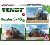 Fendt Jigsaws - 3 x 48 Piece Puzzle - Brand New & Sealed